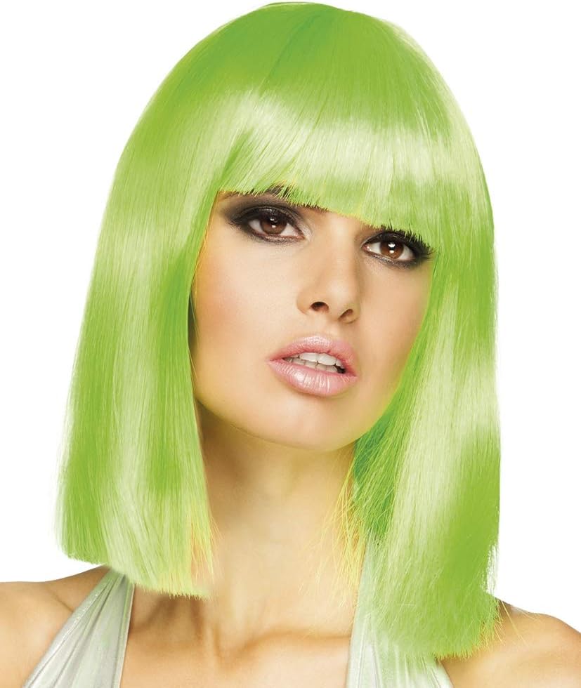 Boland - Pruik Dance Neon Groen