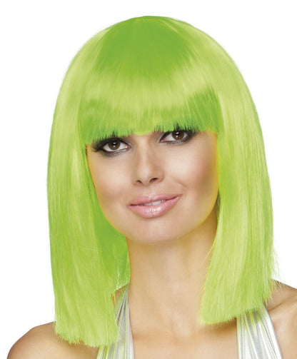 Boland - Pruik Dance Neon Groen