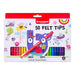 Bruynzeel Kids Viltstiften Set van 50 Kleuren | Tekenen & Kleuren voor Kinderen
