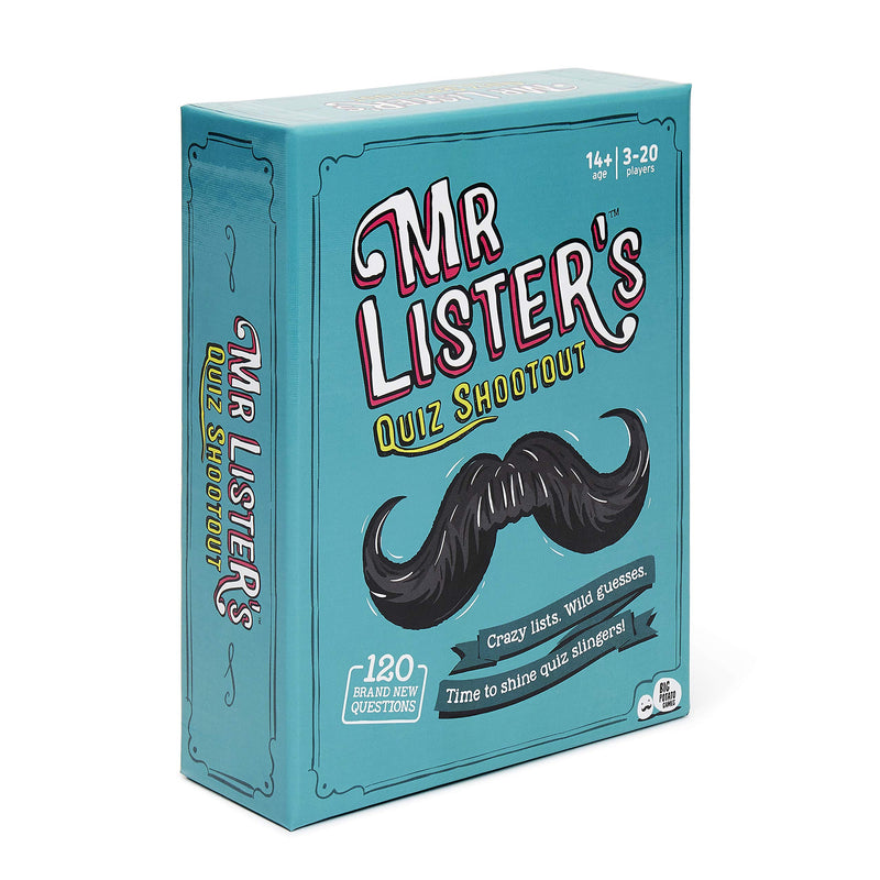 Mr Lister's Quiz Shootout: Perfect Card Game For Families | 120 Crazy Questions