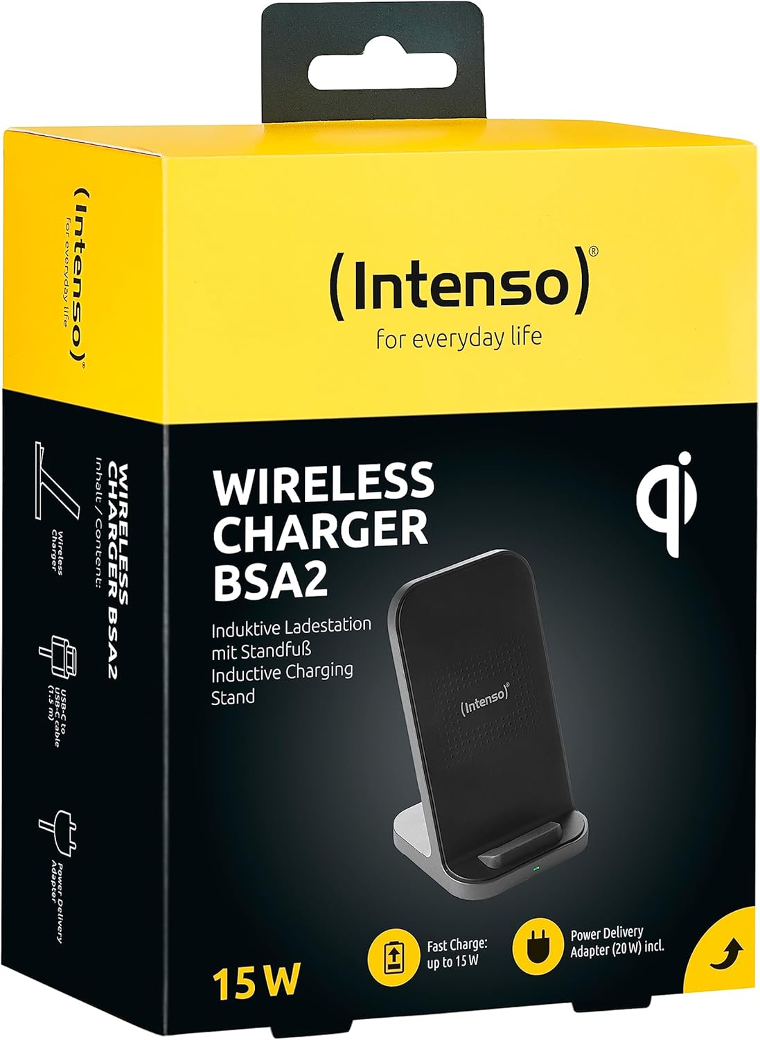 Caricatore Wireless0Ha 15W Black