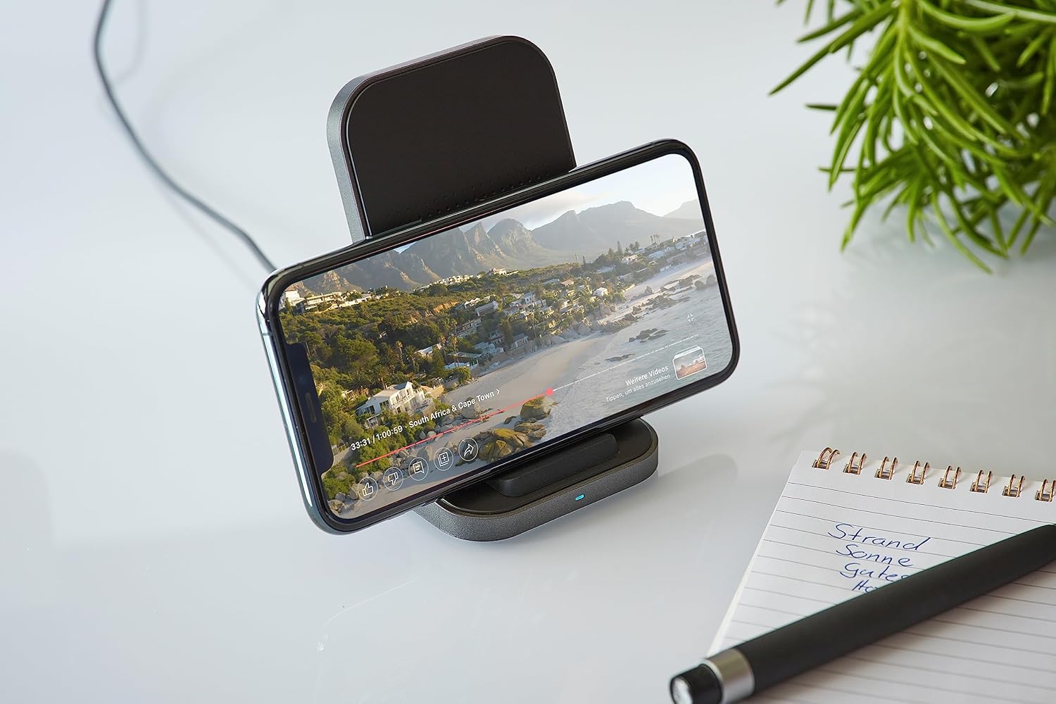Caricatore Wireless0Ha 15W Black