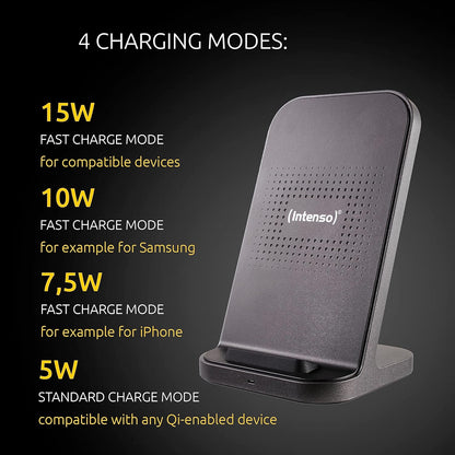 Caricatore Wireless0Ha 15W Black