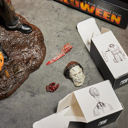 CC Countdown Characters 2024 Calendrier de l’Avent à Assembler Michael Myers – Statue de Collection Officielle Halloween Rob Zombie