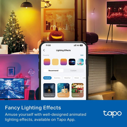 Tapo Smart Light Bulb Multicolor 2pack