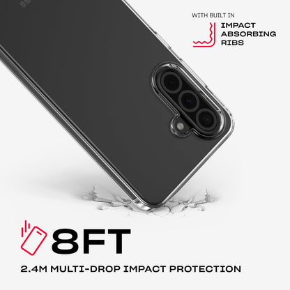 Tech21 EvoLite case for Samsung A36 / A56 - ultra thin case - impact protection - Clear