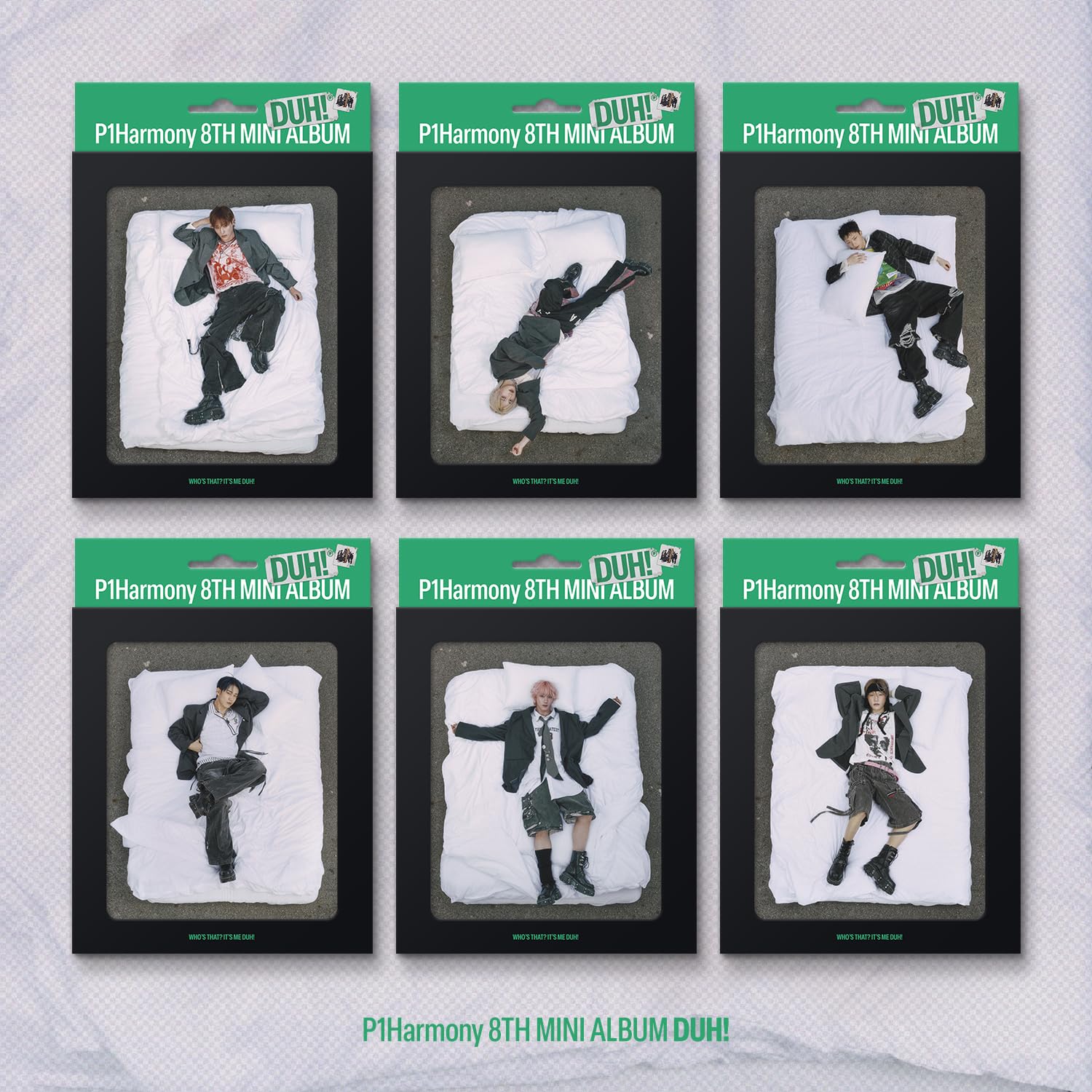 【ランダム】P1Harmony 8th Mini Album H Ver./DUH! Compact Ver. ランダム