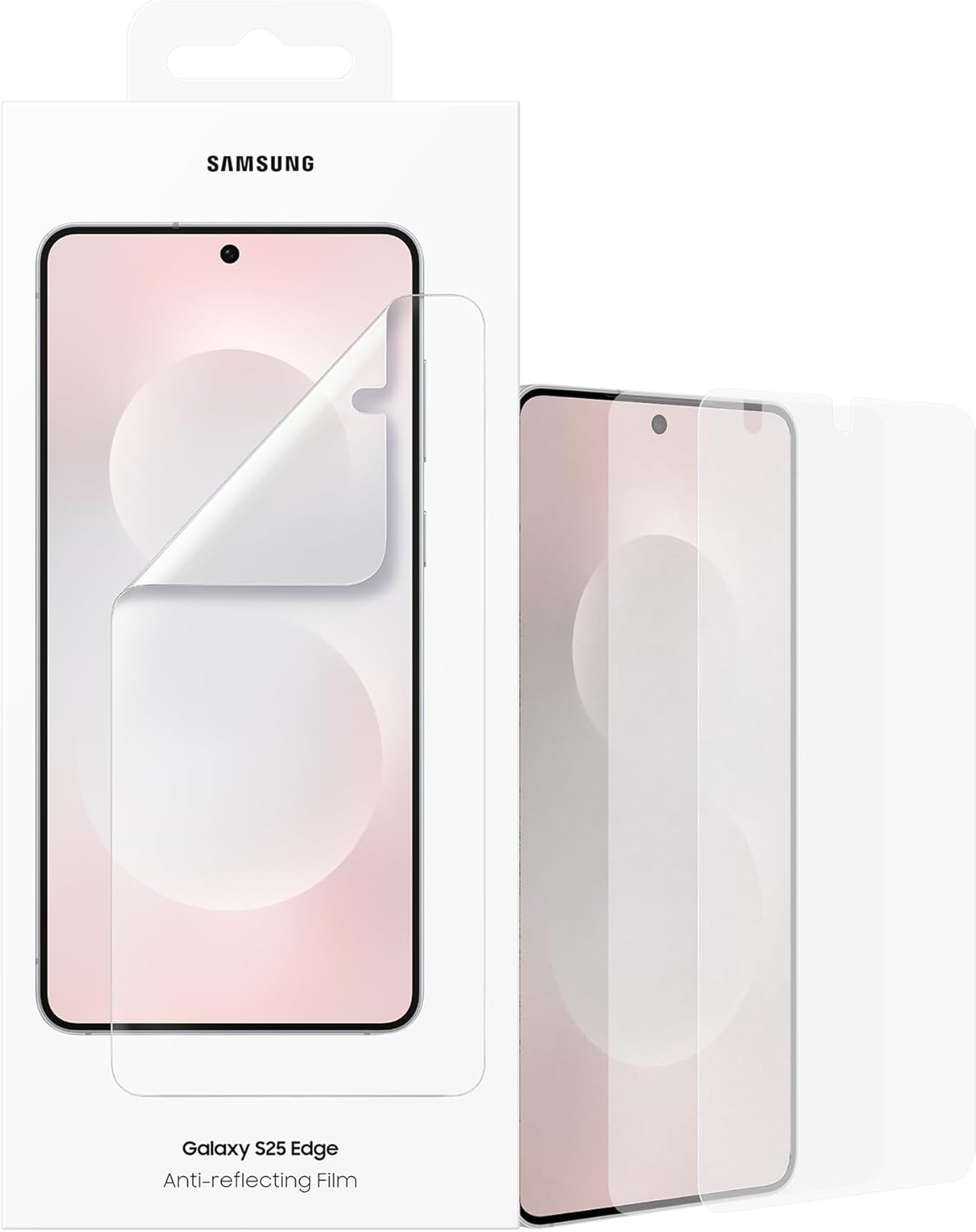 Samsung Galaxy Official Anti-reflecting Film for Galaxy S25 Edge, Transparent