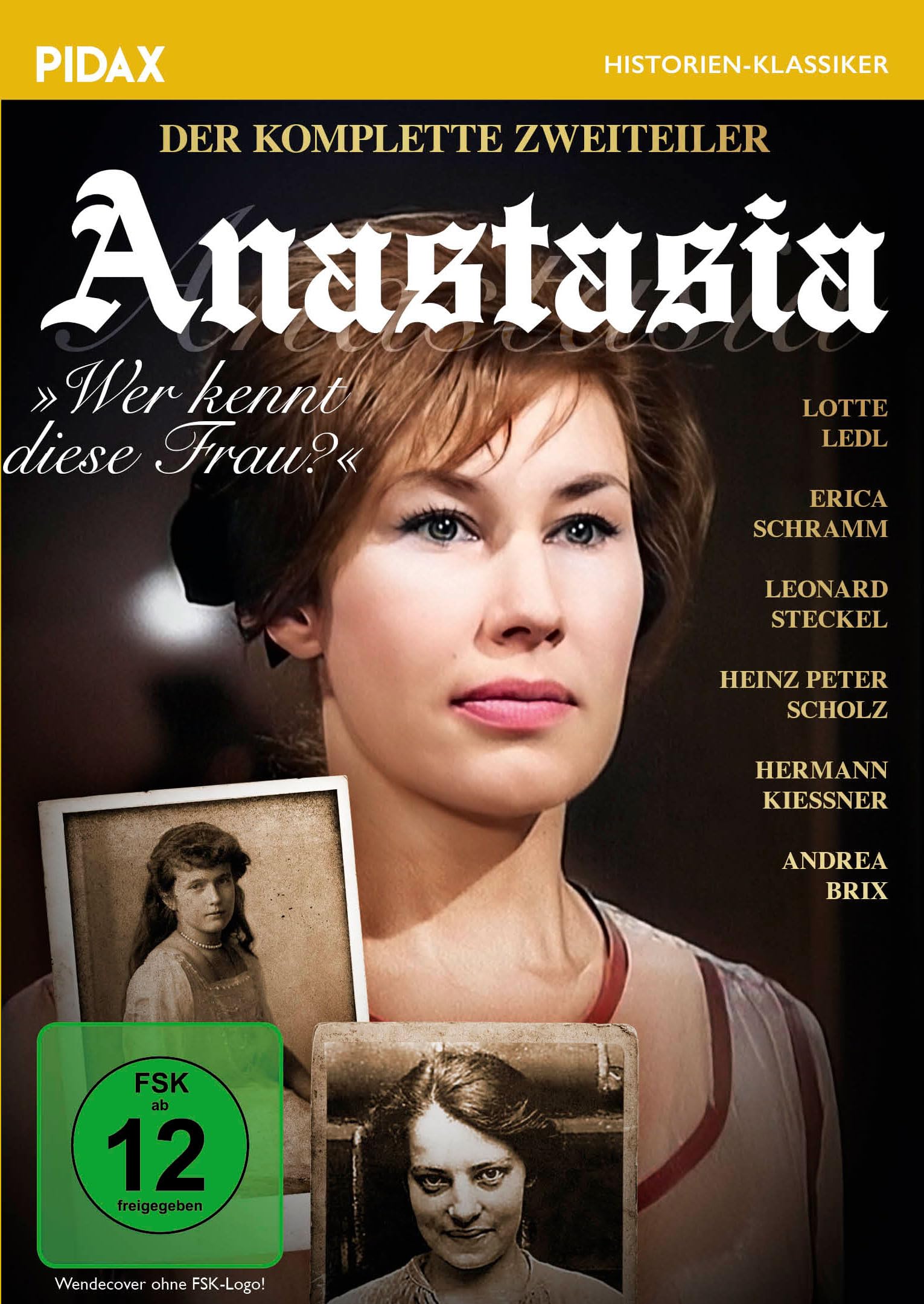 Anastasia / Aufwändiger Zweiteiler nach dem wahren Fall um die angebliche Zarentochter (Pidax Historien-Klassiker