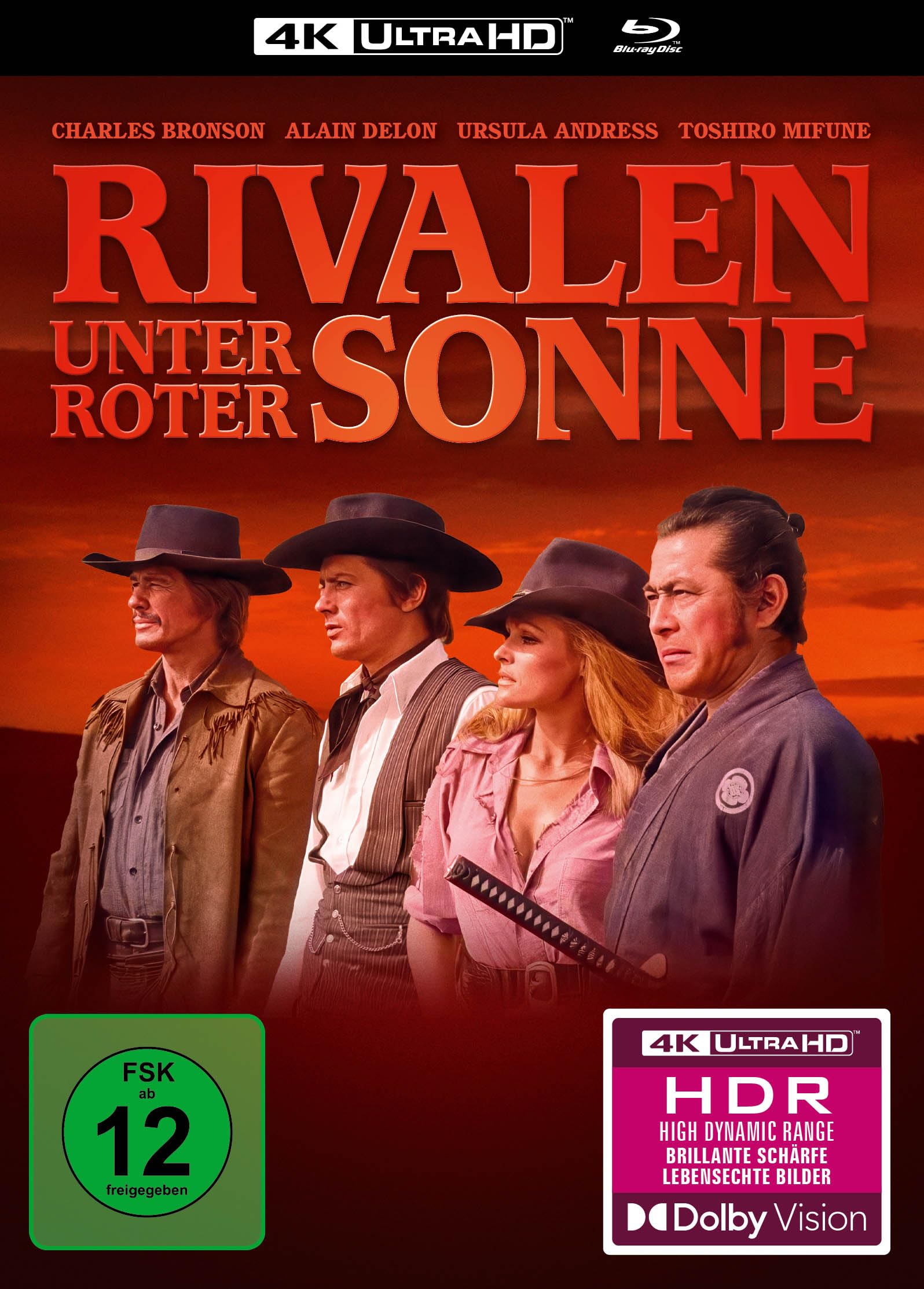Rivalen unter roter Sonne - 2-Disc Limited Collector's Edition Mediabook (4K Ultra HD+Blu-ray