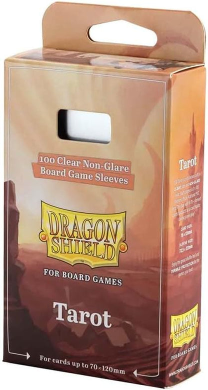 Dragon Shield Board Game Sleeves | Non-Glare Card Sleeves for Tabletop Games | Durable, Smooth Shuffle Feel & Acid-Free, Compatible with Gloomhaven, Wingspan & More | Tarot - 1 Pack
