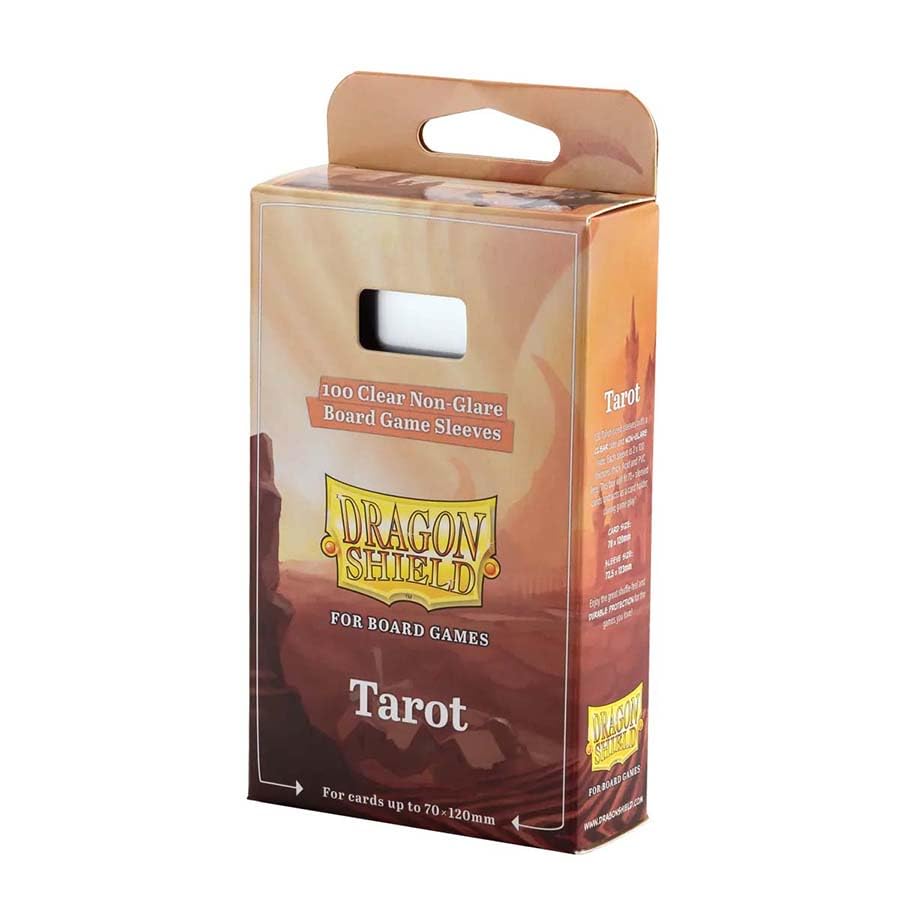 Dragon Shield Board Game Sleeves | Non-Glare Card Sleeves for Tabletop Games | Durable, Smooth Shuffle Feel & Acid-Free, Compatible with Gloomhaven, Wingspan & More | Tarot - 1 Pack