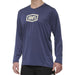 100% Ridecamp Long Sleeve Jersey Indigo S