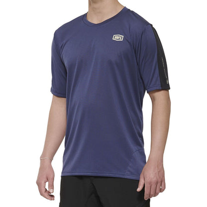100% Ridecamp Short Sleeve Jersey Indigo XL