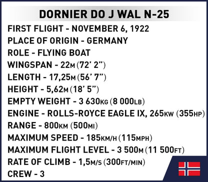 COBI Dornier Do J Wal Amundsen