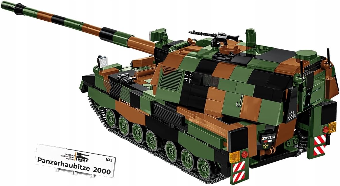COBI Panzerhaubitze 2000, 13.58" x 4.33" x 4.33", Green