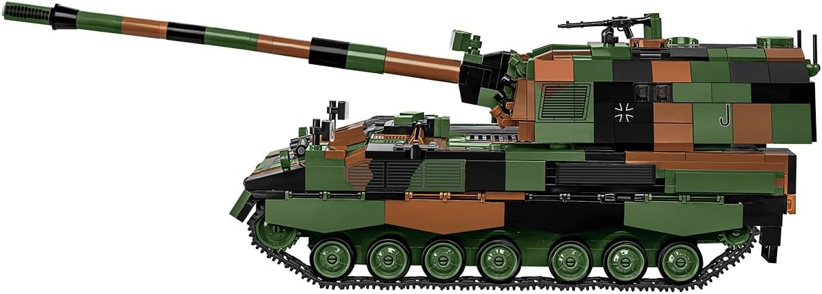 COBI Panzerhaubitze 2000, 13.58" x 4.33" x 4.33", Green