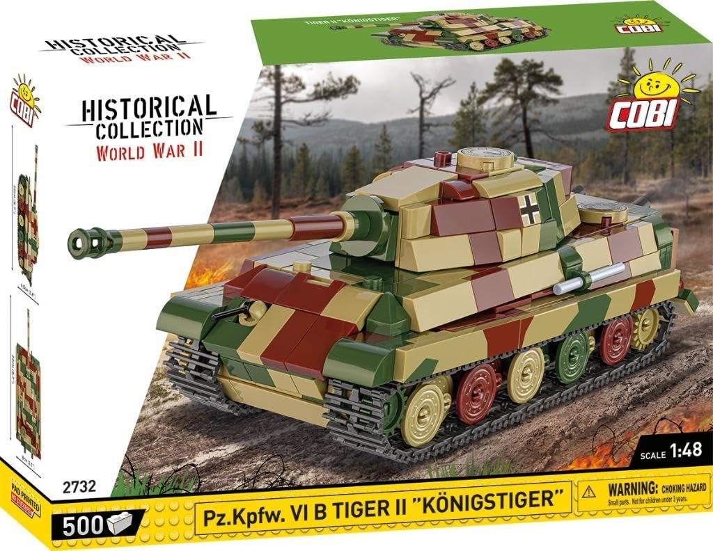 Cobi Historical Collection World War II 2732 Pz.Kpfw. VI B Tiger II