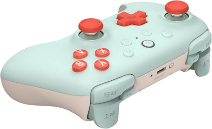8Bitdo Ultimate 2C Wireless Controller for Windows PC and Android, with 1000Hz Polling Rate, Hall Effect Joysticks and Hall Triggers, and Remappable L4/R4 Bumpers (Mint