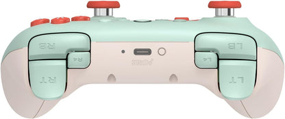8Bitdo Ultimate 2C Wireless Controller for Windows PC and Android, with 1000Hz Polling Rate, Hall Effect Joysticks and Hall Triggers, and Remappable L4/R4 Bumpers (Mint