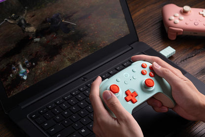 8Bitdo Ultimate 2C Wireless Controller for Windows PC and Android, with 1000Hz Polling Rate, Hall Effect Joysticks and Hall Triggers, and Remappable L4/R4 Bumpers (Mint