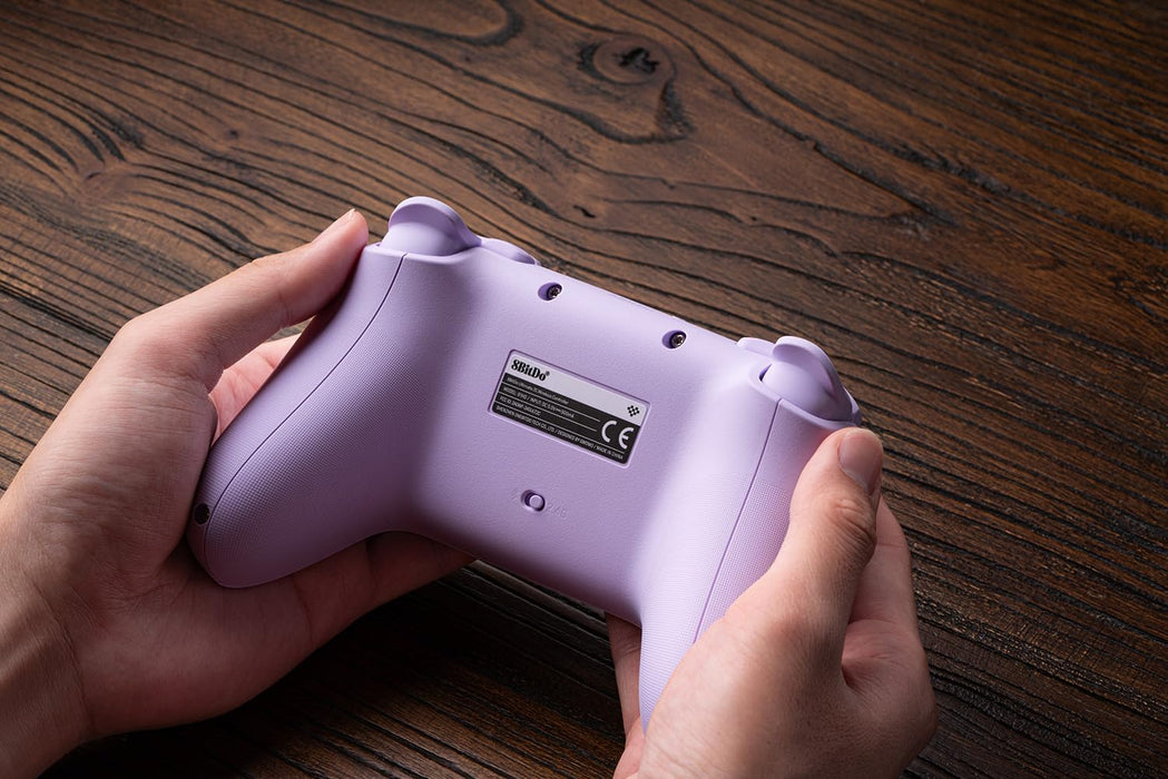 8Bitdo Ultimate 2C Wireless Controller for Windows PC and Android, with 1000Hz Polling Rate, Hall Effect Joysticks and Hall Triggers, and Remappable L4/R4 Bumpers (Purple