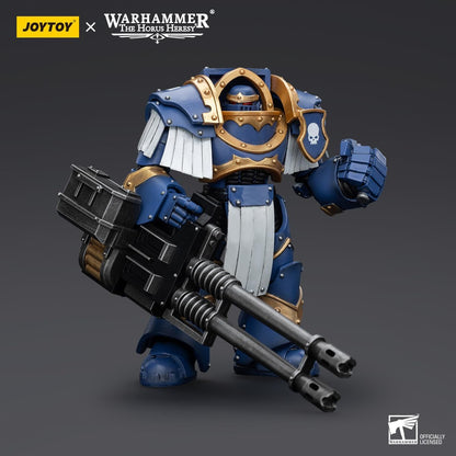Warhammer 40k: Ultramarines Cataphractii Terminator Squad Terminator with Reaper Autocannon 1:18 Scale Action Figure