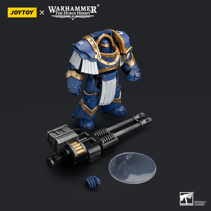 Warhammer 40k: Ultramarines Cataphractii Terminator Squad Terminator with Reaper Autocannon 1:18 Scale Action Figure