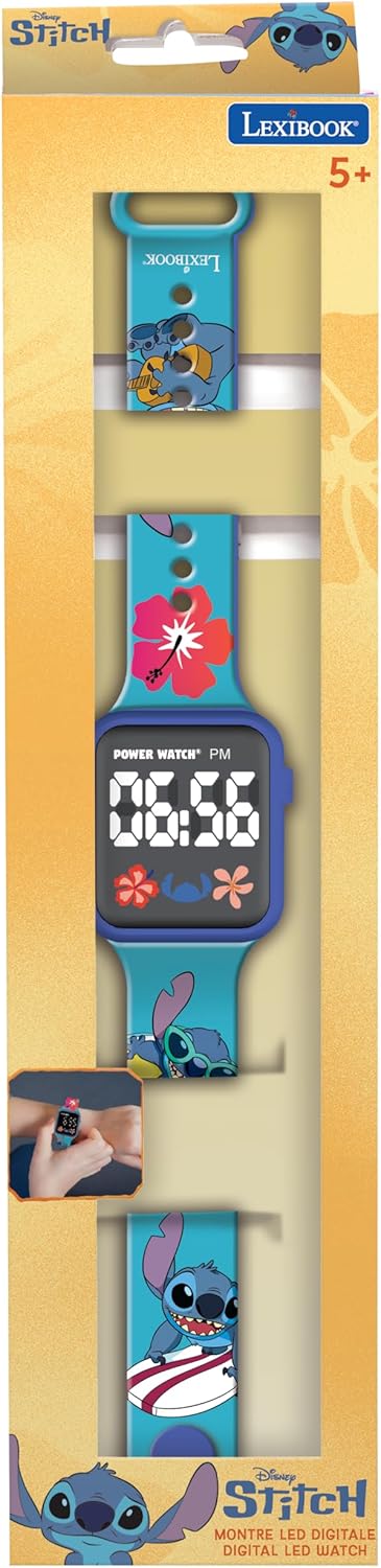 Lexibook - Stitch Led Digital Watch (Dmw060D)