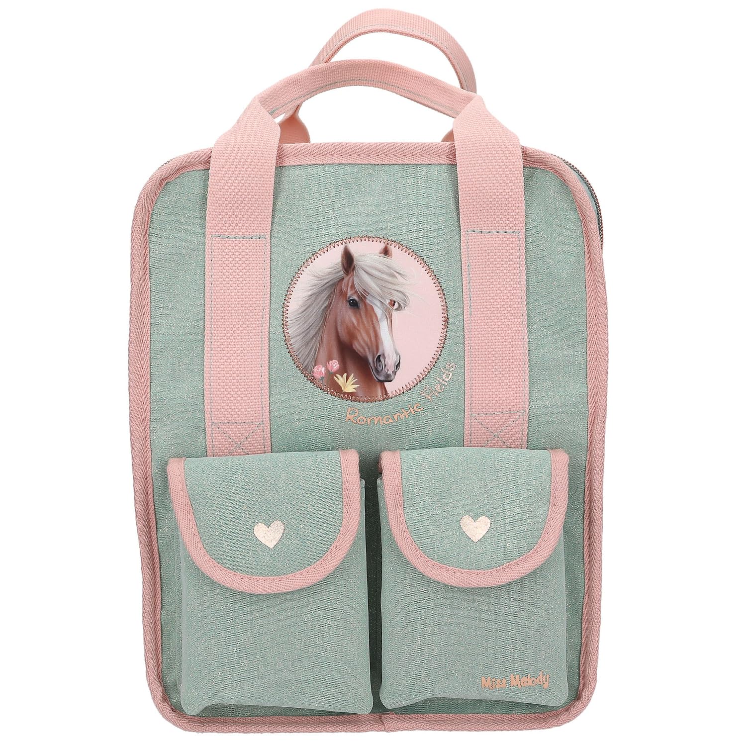 Miss Melody - Backpack Romantic Fields - Sage Green