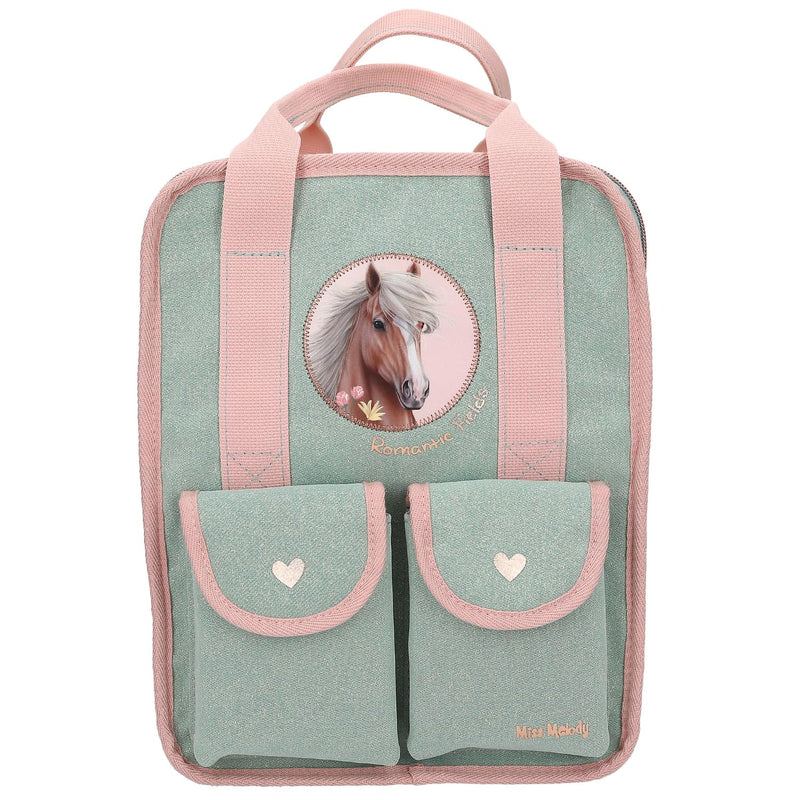 Miss Melody - Backpack Romantic Fields - Sage Green