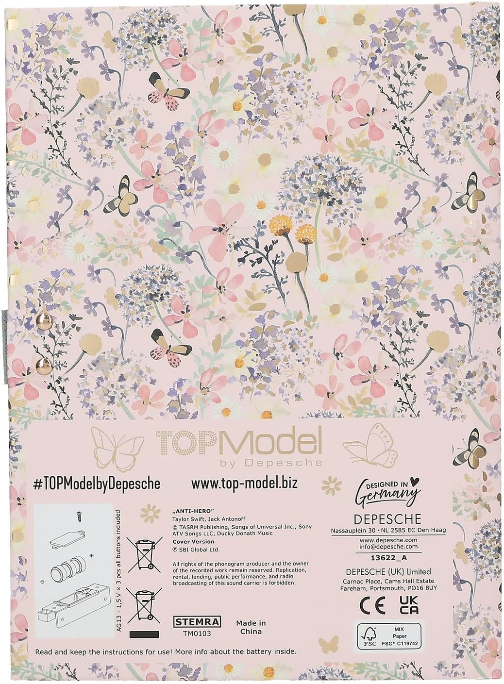 Topmodel - Diary With Code And Sound Summer Feeling (413622)