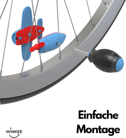 Winkee - Fiets accessoire vliegtuig