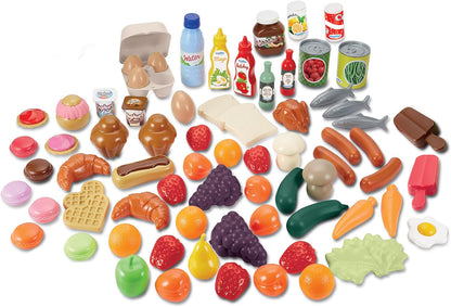 Ecoiffier - Ecoiffier 100% Chef Speelgoed Eten 75dlg.