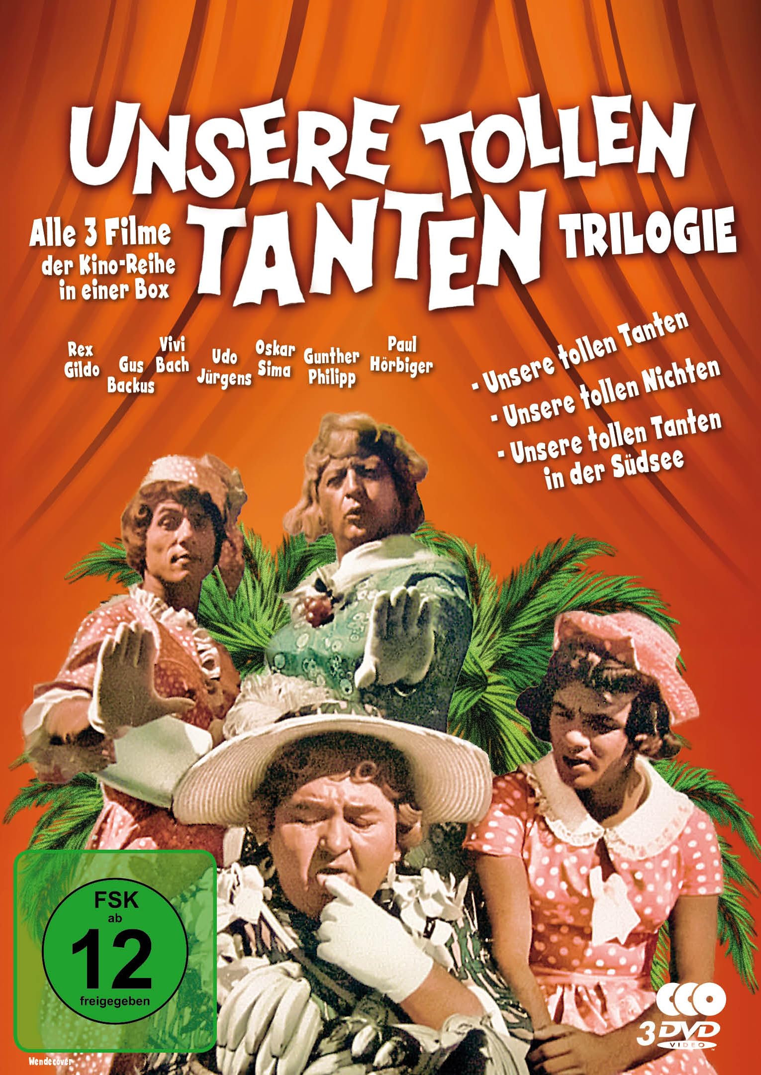 OLSEN, ROLF - UNSERE TOLLEN TANTEN TRILOGIE - ALLE 3 FILME DER REIHE IN EINER BOX