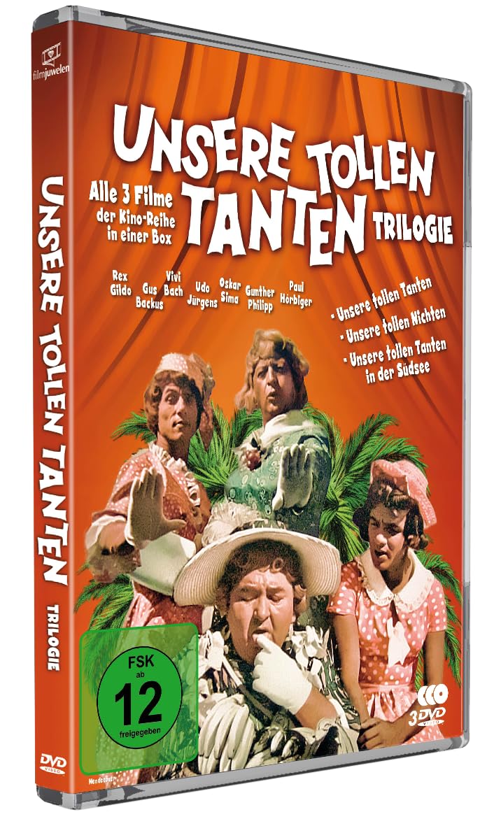 OLSEN, ROLF - UNSERE TOLLEN TANTEN TRILOGIE - ALLE 3 FILME DER REIHE IN EINER BOX