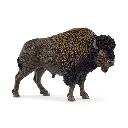 schleich WILD Life | Bison 14879 | detailgetreue Tierfiguren | Zoo Spielzeug | tolles Geschenk für Jungen und Mädchen | Deko für Geburtstag | Spielfigur ab 3 Jahren | 13 x 4 x 8 cm