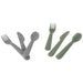 Dantoy - Tiny Biobased Cutlery Set - Mocca & Dark (6251