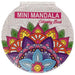 Mini Mandala De Colorat. Roz