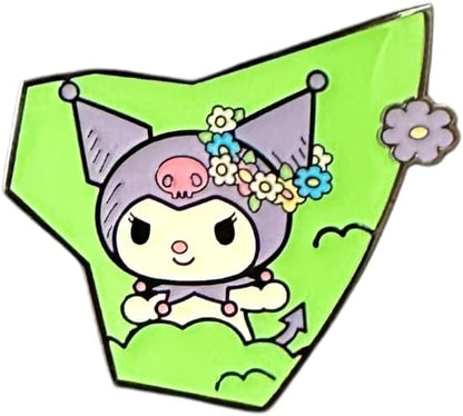 Loungefly - Hello Kitty & Friends - Flower Crown - Enamel Pin - 1 Of 6 to Collect - Styles Vary - Hello Kitty - Blind Box Enamel Pins - Cute Collectable Novelty Brooch - for Backpacks & Bags
