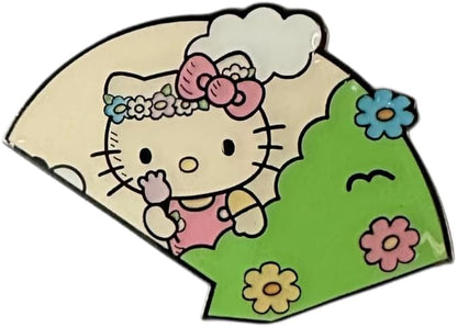 Loungefly - Hello Kitty & Friends - Flower Crown - Enamel Pin - 1 Of 6 to Collect - Styles Vary - Hello Kitty - Blind Box Enamel Pins - Cute Collectable Novelty Brooch - for Backpacks & Bags