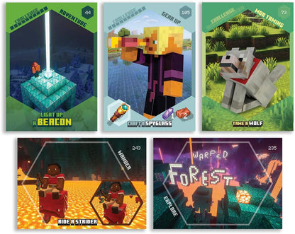 PANINI MINECRAFT TRADING CARDS 4 - CHALLENGES Box of 18 pockets