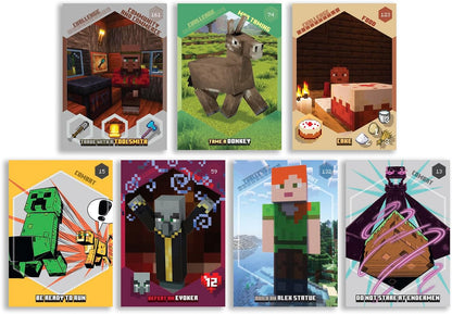 PANINI MINECRAFT TRADING CARDS 4 - CHALLENGES Box of 18 pockets