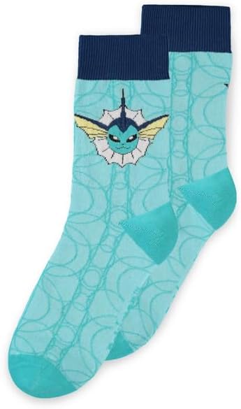 Pokémon Eevee Evolution Women's Socks Multicoloured Fan Merch, Gaming