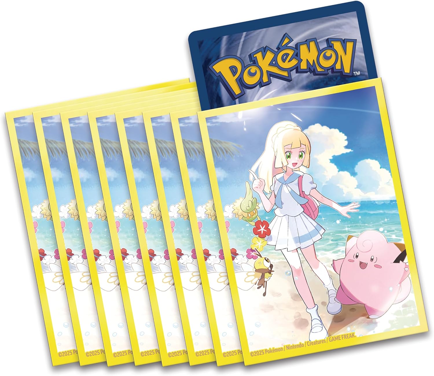 Pokémon TCG: Lillie Premium Tournament Collection (1 Full-Art Foil Promo Card met Lillie's Clefairy ex, 6 verschillende boosters en accessoires