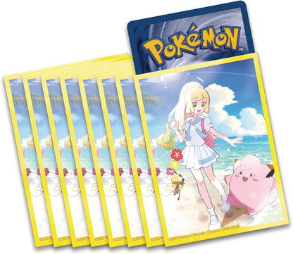 Pokémon TCG: Lillie Premium Tournament Collection (1 Full-Art Foil Promo Card met Lillie's Clefairy ex, 6 verschillende boosters en accessoires