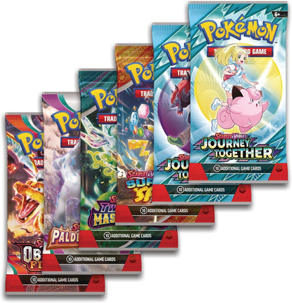 Pokémon TCG: Lillie Premium Tournament Collection (1 Full-Art Foil Promo Card met Lillie's Clefairy ex, 6 verschillende boosters en accessoires