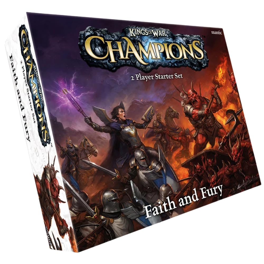 mantic Games, Kings of War Champions: Faith & Fury 2-Player Set