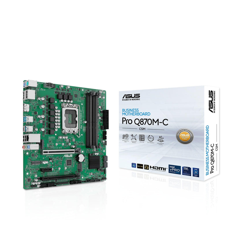 Mb Asus Pro Q870M-C-Csm Intel,Lga1851,Ddr5,Matx