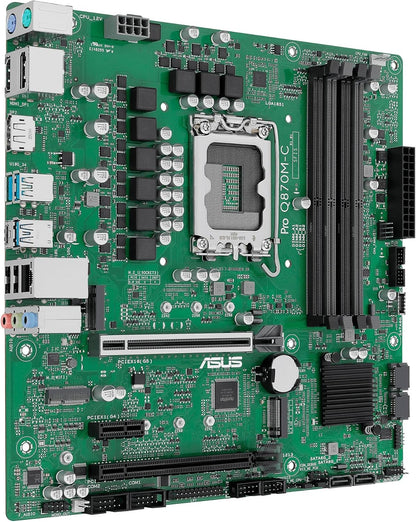Mb Asus Pro Q870M-C-Csm Intel,Lga1851,Ddr5,Matx